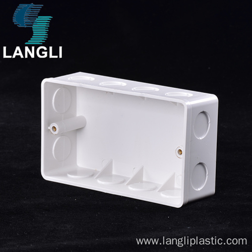 Mount Black Junction Socket Switch Floor Wall box